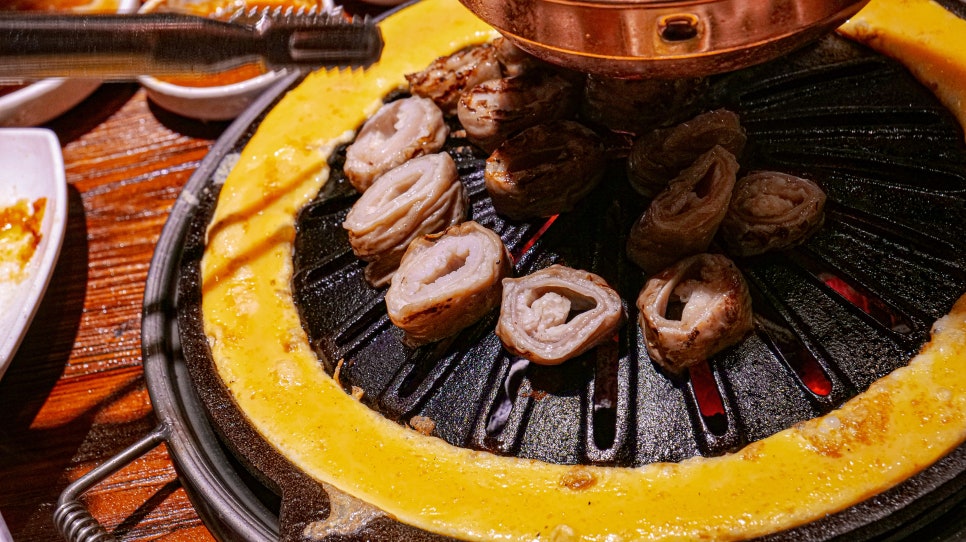 참나무장작구이 구운 뒤