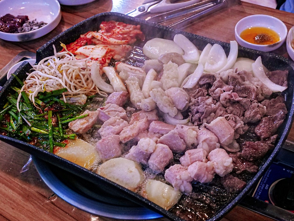삽교소곱창 인천 모래내시장 맛집