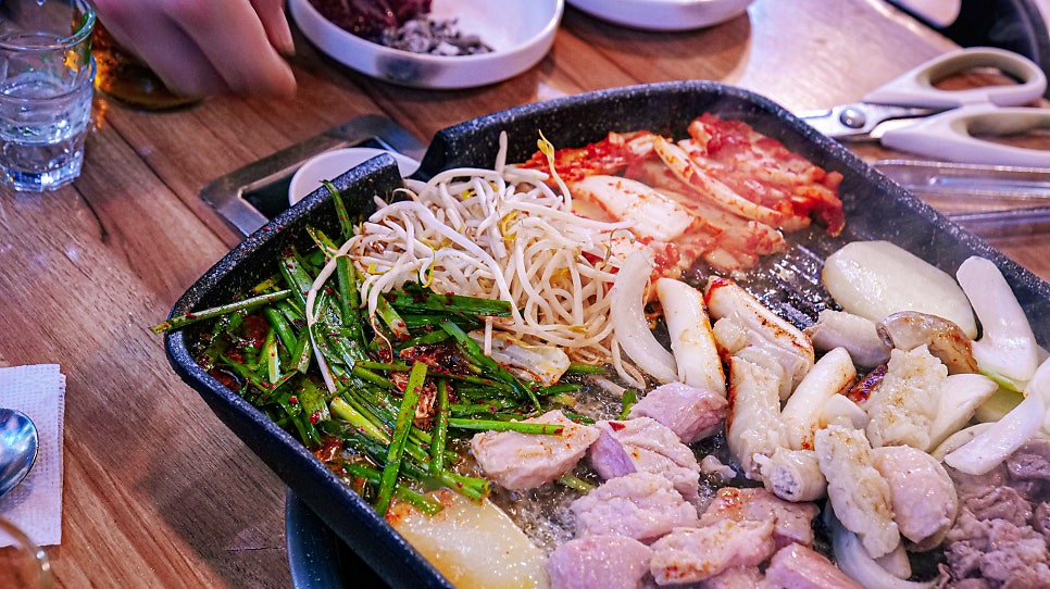 삽교소곱창 불판 2