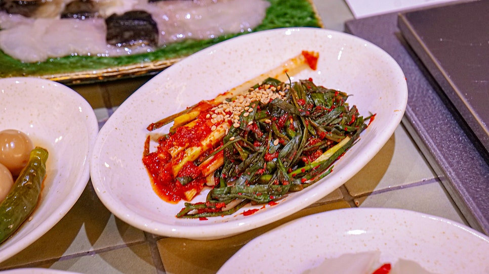 미복정 파김치 무침