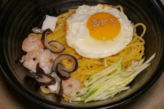 핑하오 삼선짜장 계란 면