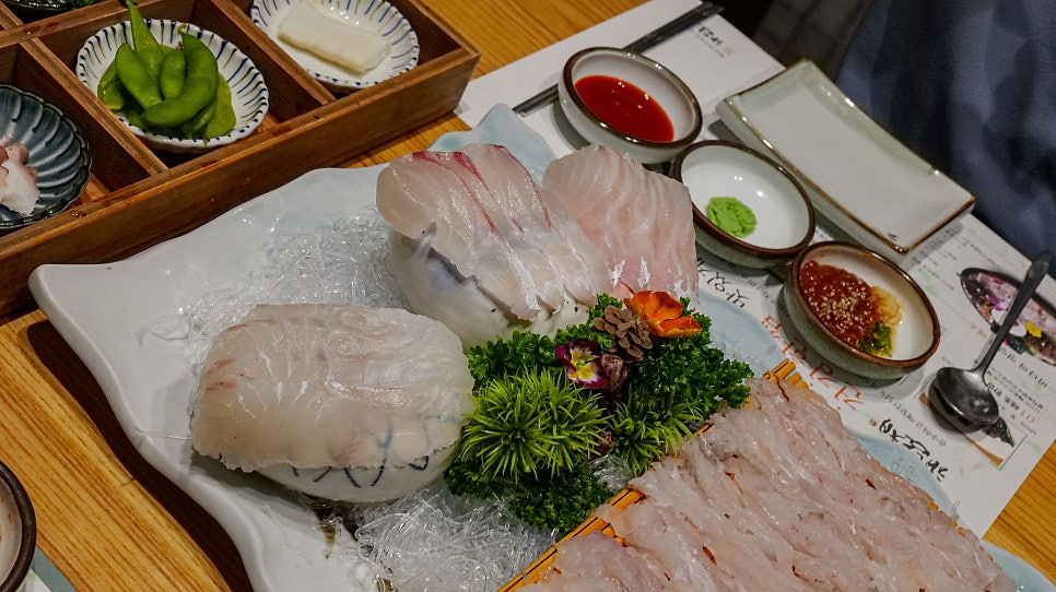 해담채 강남점 모둠회 접시